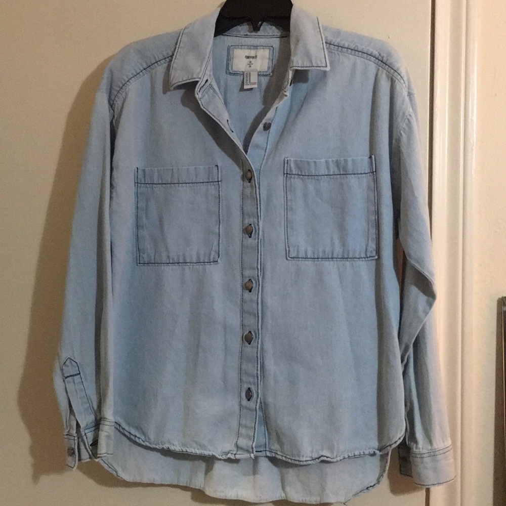 Denim button down - Picture 4 of 5